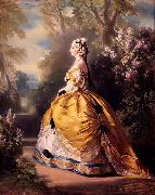 Franz Xaver Winterhalter Empress Eugeie Sweden oil painting artist